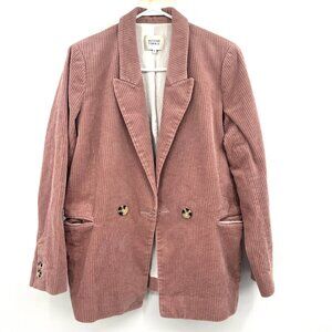 Second Female Donella Pink Corduroy Blazer Women's Medium